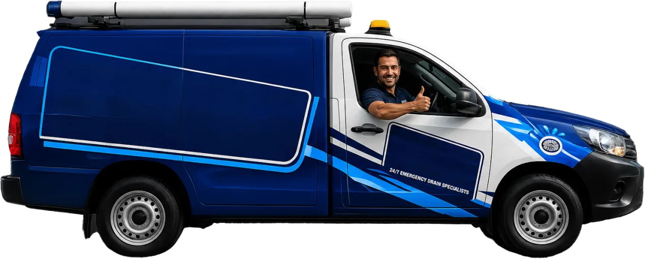 Service van parked on a Ashfield street
